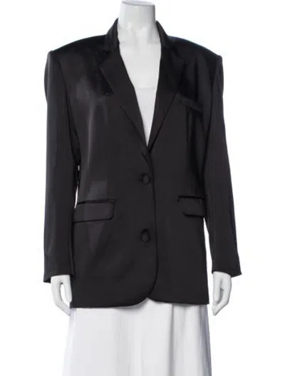 Pre-owned Ronny Kobo Blazer In Black