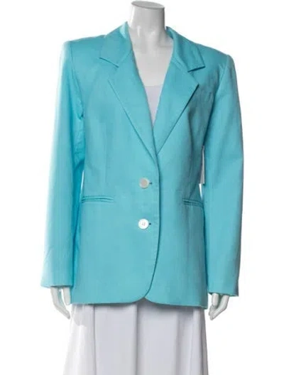 Pre-owned Ronny Kobo Blazer In Blue