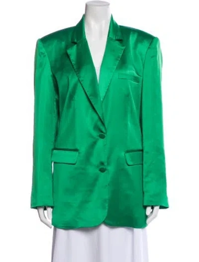 Pre-owned Ronny Kobo Blazer In Green