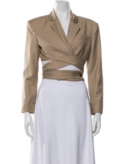 Pre-owned Ronny Kobo Blazer In Neutral