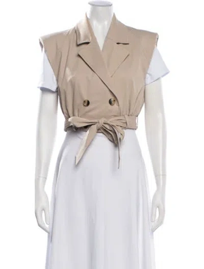 Pre-owned Ronny Kobo Blazer In Neutrals