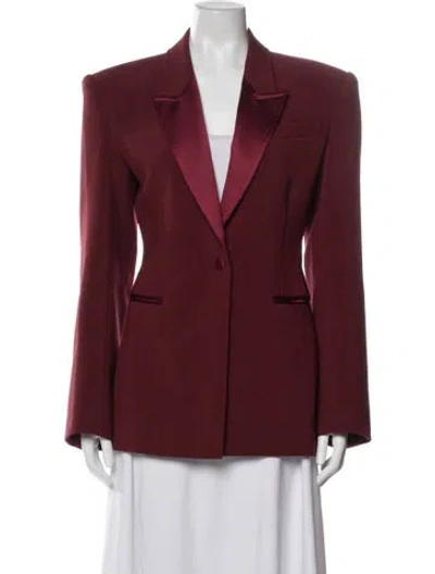 Pre-owned Ronny Kobo Blazer In Red