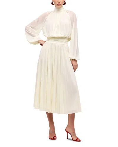 Ronny Kobo Blythe Dress In White