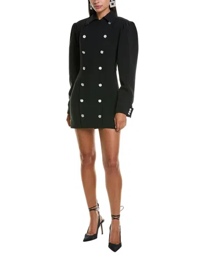 Ronny Kobo Boge Mini Dress In Black
