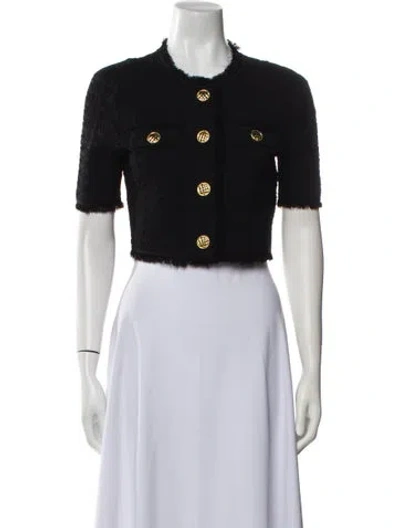 Pre-owned Ronny Kobo Bolero In Black