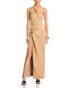 Ronny Kobo Brigita Dress In Tan