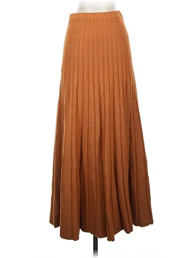 Pre-owned Ronny Kobo Casual Skirt In Brown