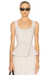 Ronny Kobo Catalan Top In Brown