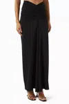 Ronny Kobo Chase Skirt In Jet Black In Black