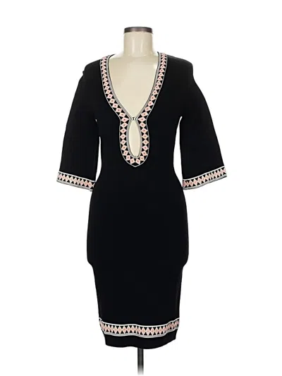 Pre-owned Ronny Kobo Cocktail Dress In Black