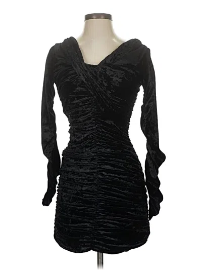 Pre-owned Ronny Kobo Cocktail Dress In Black
