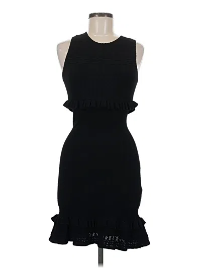 Pre-owned Ronny Kobo Cocktail Dress In Black