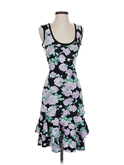 Pre-owned Ronny Kobo Cocktail Dress In Black