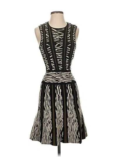 Pre-owned Ronny Kobo Cocktail Dress In Black