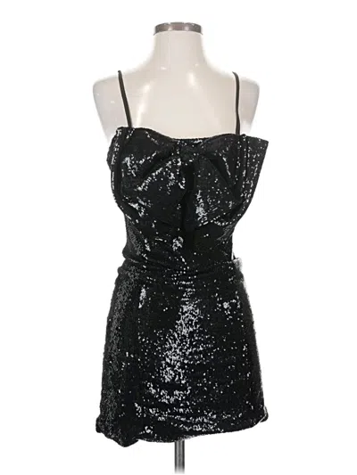 Pre-owned Ronny Kobo Cocktail Dress In Black