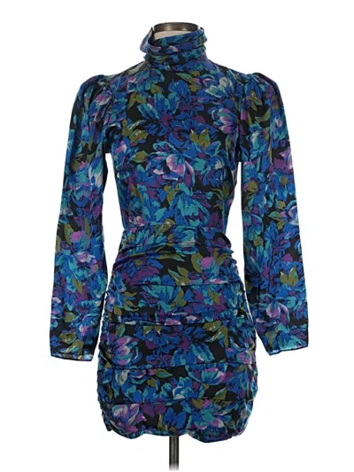 Pre-owned Ronny Kobo Cocktail Dress In Blue