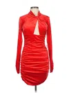 Ronny Kobo Cocktail Dress In Red