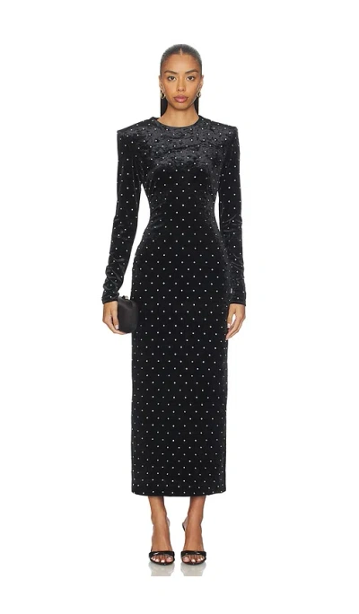 Ronny Kobo Cosma Dress In Black