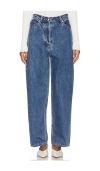Ronny Kobo Crawford Straight Leg In Light Wash Blue