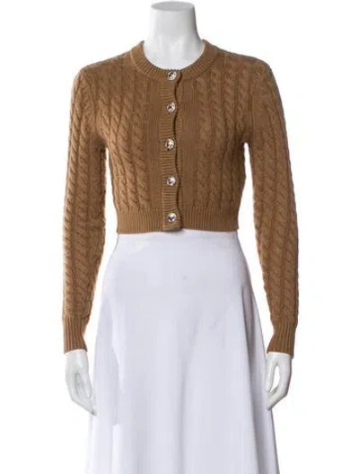 Pre-owned Ronny Kobo Crew Neck Sweater In Neutral
