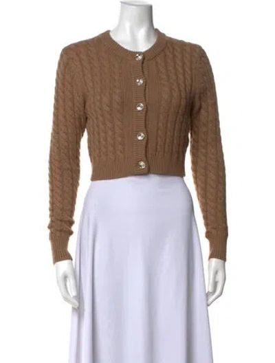 Pre-owned Ronny Kobo Crew Neck Sweater In Neutrals