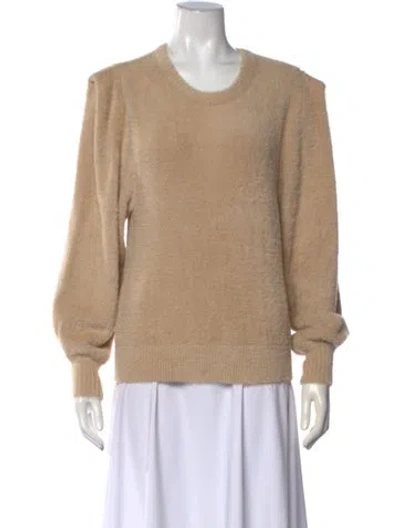 Pre-owned Ronny Kobo Crew Neck Sweater In Neutrals