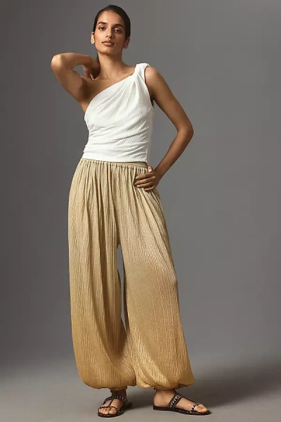 Ronny Kobo Dickens Balloon Pants In White