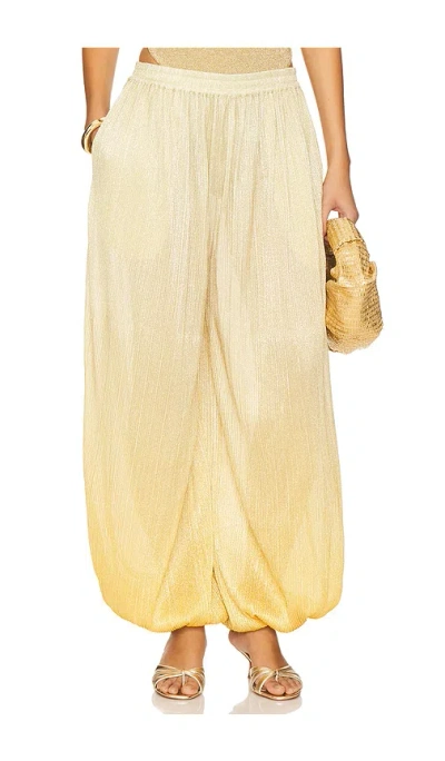Ronny Kobo Dickens Pant In Yellow