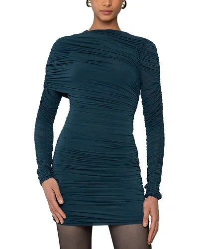 Ronny Kobo Dione Dress In Blue