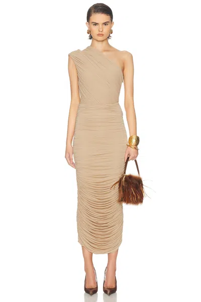 Ronny Kobo Emina Dress In Brown