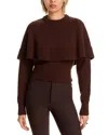 Ronny Kobo Evian Knit Top In Brown