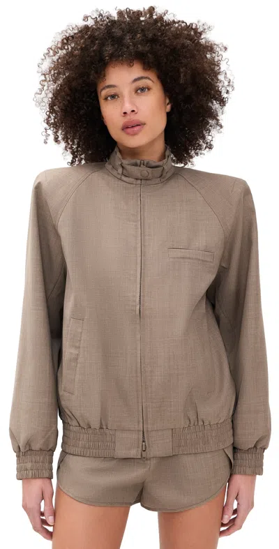 Ronny Kobo Fariah Jacket Mink In Brown