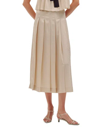 Ronny Kobo Fong Skirt In Neutral