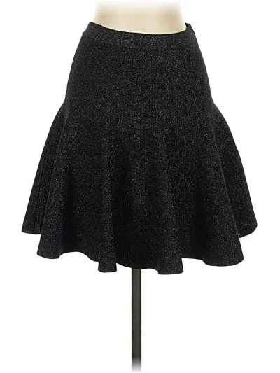 Pre-owned Ronny Kobo Formal Skirt In Black