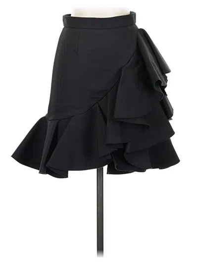 Pre-owned Ronny Kobo Formal Skirt In Black