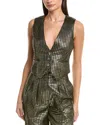 Ronny Kobo Foxy Vest In Green
