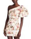 Ronny Kobo Garda Dress In Muted Floral
