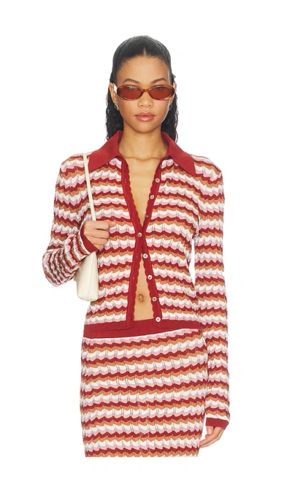 Ronny Kobo Gavin Knit Jacket In Black
