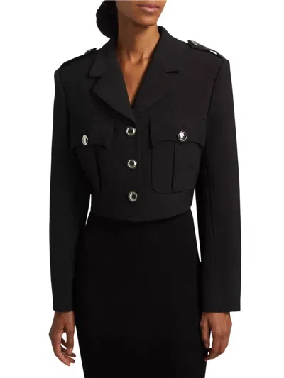 Ronny Kobo Genith Blazer In Jet Black