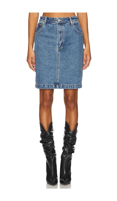 Ronny Kobo Hannah Skirt In Blue