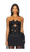 Ronny Kobo Hepburn Corset In 블랙