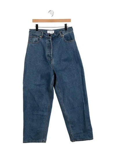 Pre-owned Ronny Kobo High-rise Wide Leg Jeans W/ Tags In Blue