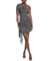 Ronny Kobo Izel Mini Dress In Black