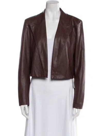 Pre-owned Ronny Kobo Jacket In Brown