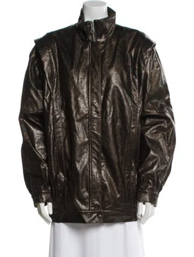 Pre-owned Ronny Kobo Jacket W/ Tags In Brown