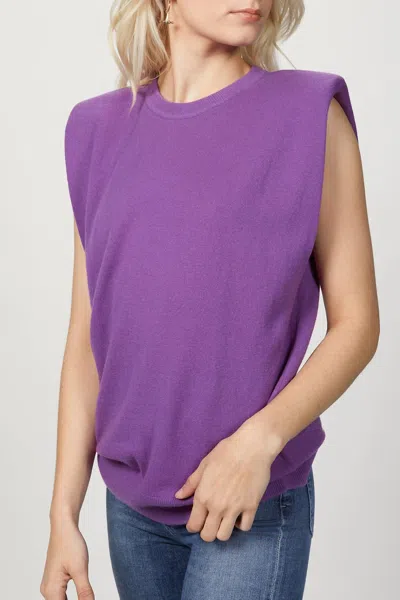 Ronny Kobo Jaitlin Sweater In Charisma In Purple