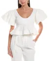 Shop Ronny Kobo Jorden Top In White