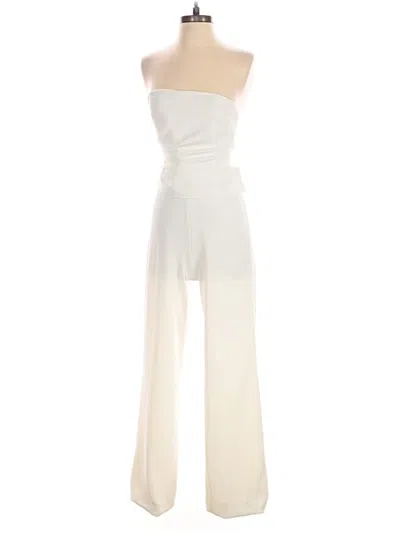 Pre-owned Ronny Kobo Jumpsuit In Ivory