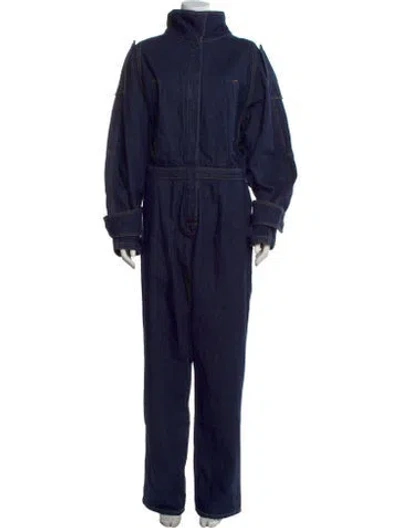 Pre-owned Ronny Kobo Jumpsuit W/ Tags In Blue