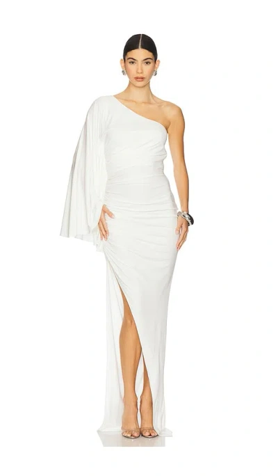 Ronny Kobo Kallista Dress In White
